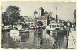 74. ANNECY – Le Port Et Le Château (animée) CPSM - Annecy-le-Vieux