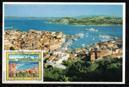 ITALIA - 1991 - IL TURISMO IN ITALIA: LA MADDALENA - Cartas Máxima