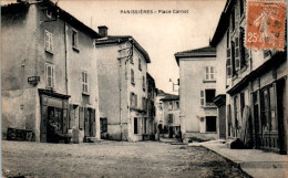 Panissières Canton De Feurs Place Carnot Loire 42600 Cpa Voyagée En TB.Etat - Sonstige & Ohne Zuordnung