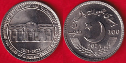 Pakistan 100 Rupees 2021 Km#87 "Academic Excellence" UNC - Pakistan