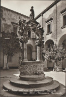 Cartolina Viaggiata Affrancata Francobollo Lecce Pozzo Nell'atrio Del Seminario Vescovile XVII Monumento Nazionale 1964 - Lecce