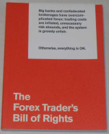 The Forex Trader's Bill Of Rights - Like New - Économie