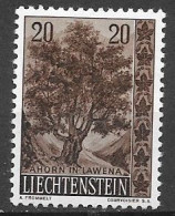 LIECHTENSTEIN  1958  SOGGETTI SPORTIVI  UNIF  333   MLH   VF - Oblitérés