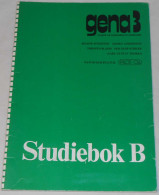 Gena 3 Studiebok B Av Rydstedt, Andersson, Bladh, Köhler & Thorén; Från 80-talet - Scandinavische Talen