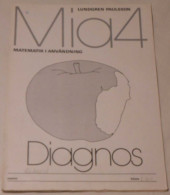 Mia4 Matematik I Användning Diagnos Av Lundgren & Paulsson; Från 80-talet - Scandinavische Talen