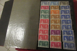 1937   Série  De 48  Pays Du Couronnement De KING GEORGE VI AND QUEEN ELIZABETH ** MNH - Unused Stamps