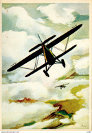 Guerra Di Spagna Aviazione - Cartolina Visioni Della Guerra Di Spagna - Poststempel (Flugzeuge)
