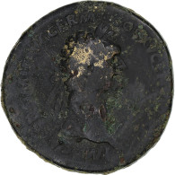 Domitien, Sesterce, 90-91, Rome, Bronze, B+, RIC:702 - La Dinastía Flavia (69 / 96)