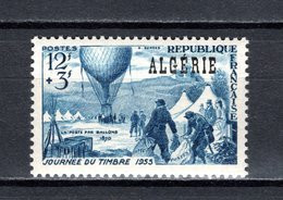 ALGERIE N° 325  NEUF SANS CHARNIERE COTE  2.75€  JOURNEE DU TIMBRE  BALLON - Unused Stamps