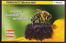 ÖSTERREICH MARKENHEFT UNSERE LIEBSTEN WILDTIERE POSTFRISCH POSTPREIS 4,95 € - Timbres Personnalisés