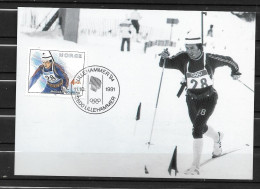 NORVEGE - FDC - 7f - Hiver 1994: Lillehammer