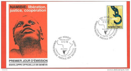 1978 - 85 - Pour Une Namibie Libre - 8 - FDC