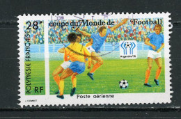 POLYNESIE - FOOT-BALL - POSTE AERIENNE - N° Yt 137 Obli. - Used Stamps