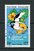 POLYNESIE - PROTECTION DE LA NATURE - POSTE AERIENNE - N° Yt 82 Obli. - Used Stamps