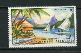 POLYNESIE - PAYSAGE - POSTE AERIENNE - N° Yt  9 Obli. - Used Stamps