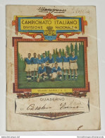 16  - Quaderno Fascista Calcio Napoli - Incontro Napoli Fiorentina - Bücher