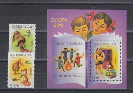 Europa Cept 2010 Azerbaijan 2v + M/s ** Mnh (59338) - 2010