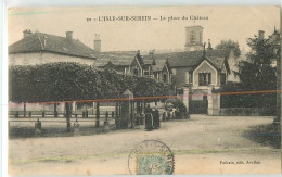 34133 - L ISLE SUR SEREIN - LA PLACE DU CHATEAU - L'Isle Sur Serein