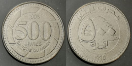 Monnaie Liban - 1995 - 500 Līrah (Livres) - Liban