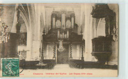 37657 - CHAOURCE - INTERIEUR DE L EGLISE / LES ORGUES XVIIEME SIECLE - Chaource