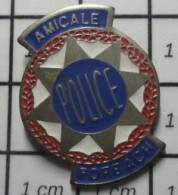 713b Pin's Pins / Beau Et Rare / POLICE / AMICALE DE LA POLICE DE FORBACH - Police