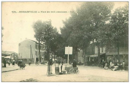 93.ROMAINVILLE.n°31.PLACE DES TROIS COMMUNES - Romainville