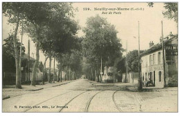 93.NEUILLY SUR MARNE.n°71.RUE DE PARIS.RARE - Neuilly Sur Marne