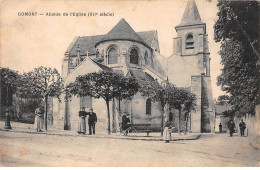 95 - DOMONT - SAN31318 - Abside De L'Eglise - Pli - Domont