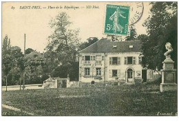 95.SAINT PRIX.n°16070.PLACE DE LA REPUBLIQUE - Saint-Prix