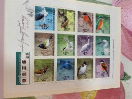 Hong Kong Stamp MNH Definitive Booklet 2006 Birds - Covers & Documents