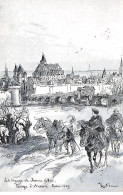 Illustrateur - N°91978 - Robida - Le Voyage De Jeanne D'Arc Passage à Auxerre Février 1429 - Robida