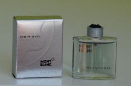 Miniature INDIVIDUEL De Mont Blanc ( France ) - Miniatures Men's Fragrances (in Box)