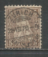 Switzerland 1881 Year , Used Stamp Mi # 37 - Oblitérés