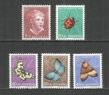 Switzerland 1952 Mint Stamps MNH(**)  Mi.# 575-579 - Neufs