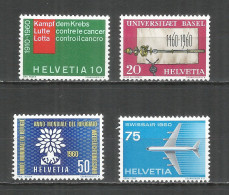 Switzerland 1960 Mint Stamps MNH(**)  Mi.# 692-695 - Ungebraucht