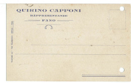 Fano - Quirino Capponi - Rappresentanze - Fp 1920 - Fano