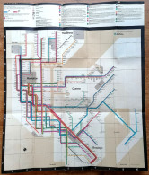 Vignelli 1972 New York Subway Map, 1re édition - Monde