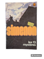 Les 13 Mysteres Simenon 1975 +++ TRES BON  ETAT+++ - Auteurs Belges