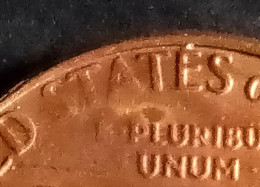 USA , ERROR Lincoln Cent, 1982, U.S. Mint, Philadelphie, UNC, Agouz - 1959-…: Lincoln, Memorial Reverse