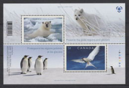 Canada - 2009 Protect Polar Regions And Glaciers Block MNH__(TH-24725) - Blokken & Velletjes