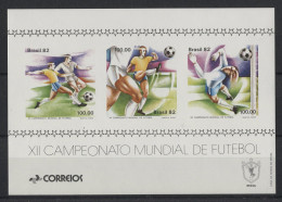 Brazil - 1982 Soccer World Cup Block MNH__(TH-23870) - Blocks & Sheetlets