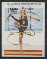 Cuba - 1992 Barcelona Sports And Venues Block MNH__(TH-23922) - Blokken & Velletjes