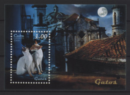 Cuba - 2009 Cats Block MNH__(TH-27500) - Blocks & Kleinbögen