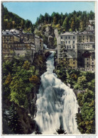 BAD GASTEIN - Mit Wasserfall, Riesen Karte, Gel. Durch Eilboten - Bad Gastein