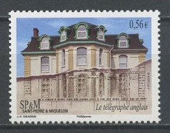 SPM MIQUELON 2010  N° 980  ** Neuf MNH Superbe C 2.20 € Télégraphe Anglais Edifice Ancienne Et Restaurée - Unused Stamps