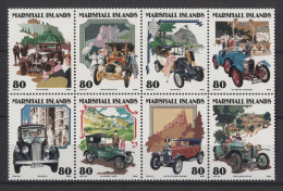 Marshall Islands - 2002 Historic Automobiles (III) Block Of Eight MNH__(TH-25046) - Marshall Islands