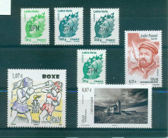 Divers Timbres De 2012 - Unused Stamps