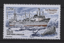 St.Pierre & Miquelon - 2017 Fishing Ship MNH__(TH-25983) - Neufs