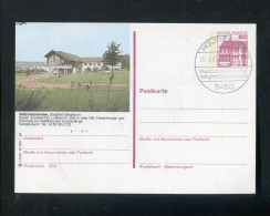 "BUNDESREPUBLIK DEUTSCHLAND" 1984, Bildpostkarte Mit Bildgleichem Stempel Ex "HOLZMINDEN" (L1056) - Cartes Postales Illustrées - Oblitérées