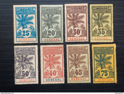 SENEGAL 1906 SERIE LONDRES MNH MNHL OBLITERE MNG CAT YVERT N.36 / 43 - Neufs